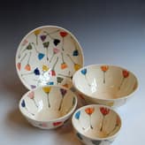 Plates-Bowls-Flower-Tableware