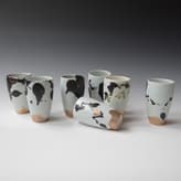 KB24-M Multiple (beaker), Porcelain-Ru-Basalt-Gold Group, TerraDelft