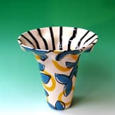 GdMV9-2 Collar Vase, h.27xd.26cm, TerraDelft