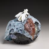 Apocalypse Unfolding Iv, Bone China, Clay, Glaze, 2024, Photo Andrew Sikorski 1.1