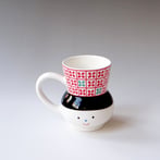 L L2518 Cup, H.10x13x8, Terra Delft, No.2