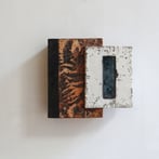 25 D2 Varen Wand Doos, H.22x24x10,5cm, Raku Keramiek Glas 1 Terra Delft