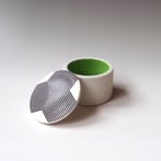 Msh 6 Box 2023, Porselein H.5,5xd.6,5cm, Terra Delft 2