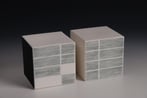 3 431 Cube Series, 2020 Porselein 7.5x7.5xh8ccm 2 Delen ((10)
