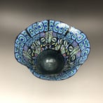 2450 Evil eye, h.12xd.16cm, porselein 3