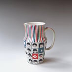 L L2514 Pot,  H.17x14x10, Terra Delft, No.2