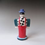L L2506 a Lover Sculpture, H.24,5x14x12cm, Terra Delft, No.2