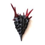 HT2404 Wall object red anthlers, h.25,5x14x10cm, TerraDelft1
