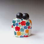 L L2508 a Family, H.16x15x7cm, Terra Delft, No.2