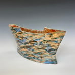 pH D2504 Golvende Vaas, H.28,5x52,5x13, Terra Delft, No.2