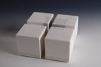3 414 Cube Series 2020, Porselein 4 Delen 7.5x7.5xh8cm Xx (18)