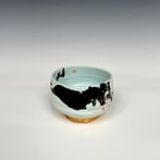 K B25 04 Chawan Bowl, H.9,5xd.12, Terra Delft