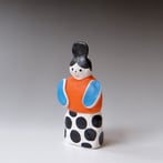 L L2512 E Object Girl, H.19x10x6cm, Terra Delft, No.2
