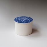 Msh 2 Box 2025, Porselein H.8xd.10,5cm, Terra Delft 1