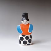 L L2512 E Object Girl, H.19x10x6cm, Terra Delft, No.1