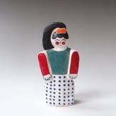 L L2512 a Object Girl, H.19x9x4cm, Terra Delft, No.1