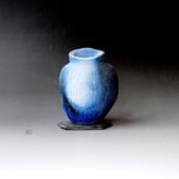 McW20-7 Vase object, stoneware, woodfired, 17x13x3 cm, TerraDelft1