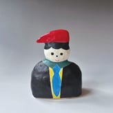 L L2517 Object Boy, H.13,5x10x6cm, Terra Delft, No.1