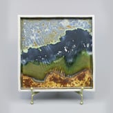 X C2507 Whispering Storm Valley, H.21x21x1.5cm,  1