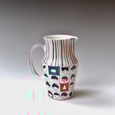 L L2514 Pot,  H.17x14x10, Terra Delft, No.1