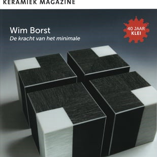Wim Borst in KLEI keramiek magazine