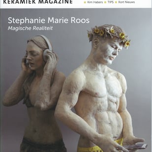 Stephanie Roos in KLEI keramiek magazine