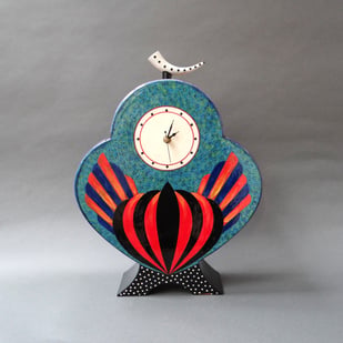 R E2506 Balloon, H.44x33,5x9,5cm., Hand Decorated Glazed Earthenware, Terra Delft1
