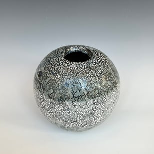pH D2502 Vase Rond, H.23,5xd.26, Terra Delft, No.1