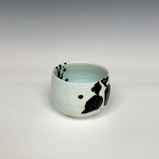 K B25 05 Chawan Bowl, H.8,5xd.10,5, Terra Delft