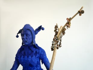 Mvd V2603 the Fool, a Selfportrait Upper Part Website