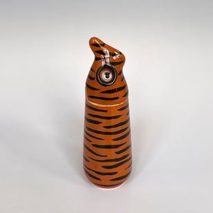 Sh A4 4 Dierendoosje, H. 17,5xd. 6, Terra Delft