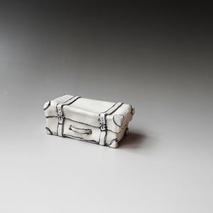 K M2515 Baggage Set, 2025, 3.5x10x5.5cm, Porcelain, Terra Delft2