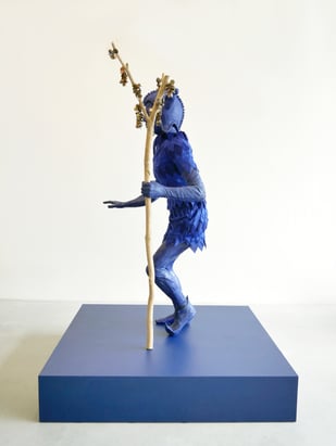 Mvd V2603 the Fool, a Selfportrait Left Side Website