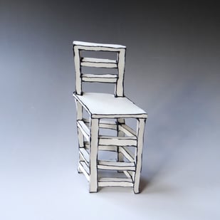 K M2514 C Chair Maquettes, 2025, 20x8x5cm, Porcelain, Terra Delft3