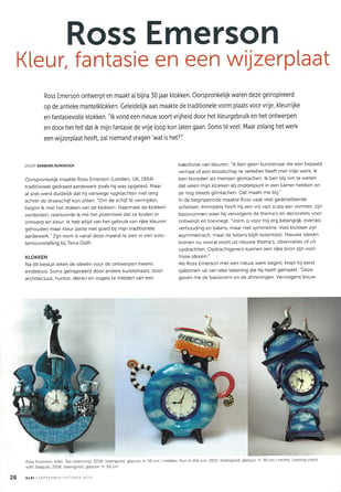 Ross Emerson in KLEI keramiek magazine