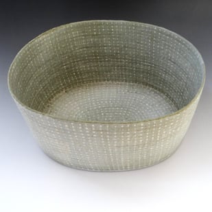 Y S2606 Oval Container, 2025, Stoneware, H.18x35,5x18cm, Terra Delft 4