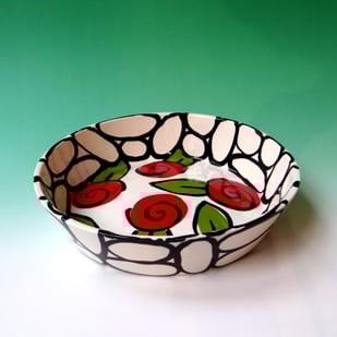 GdMS3-3 Low Bowl M, h.7xd.30cm, TerraDelft