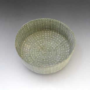 Y S2610 Round Container, 2025, Stoneware, H.9xd.18,5cm, Terra Delft 2