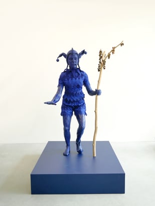 Mvd V2603 the Fool, a Selfportrait Front Website