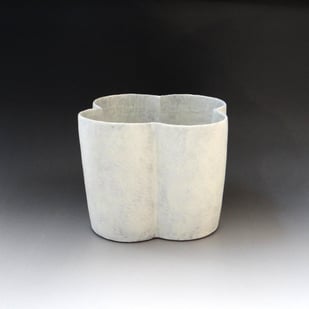 Y S2601 Flower Container, 2025, Stoneware, H.19x25,5x25,5cm, Terra Delft 2