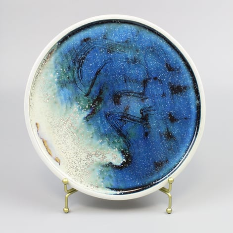X C2506 Splashing Waves, D.24.5cm,  1