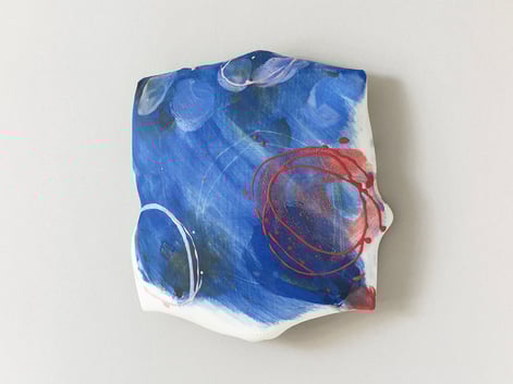 Encounter 01 porcelain L22 xH22 x D6,5cm 2025