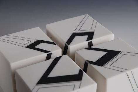 3 444 Passage 2021 Porselein 4 Delen 7.5x7.5xh8cm (13)
