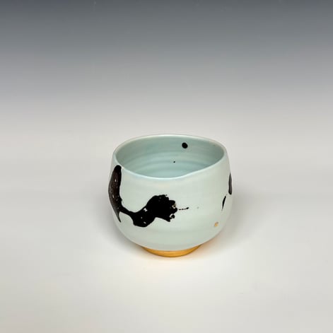K B25 02 Chawan Bowl, H.10xd.11, Terra Delft