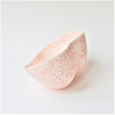 ME-M1 Double bowl, h.12,5x19,5x14,5cm, inlayed porcelain, TerraDelft11