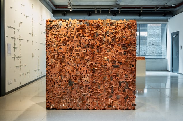 Prithwiraj Mali, Home for the Homeless, 200x200x100cm