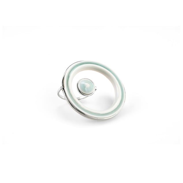 25 10 Bloedjes Terra Double Ring Celladon
